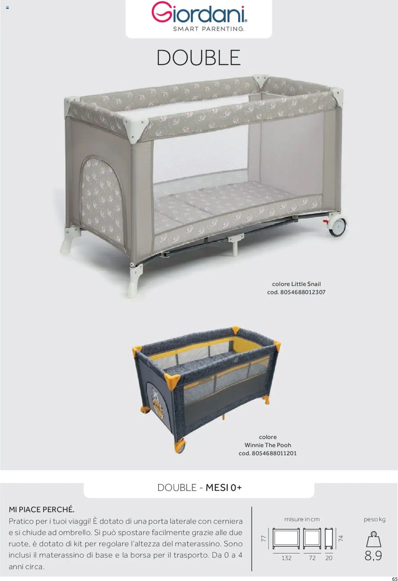 Catalogo Camarette e Lettini Prenatal	 (2025-01-01 - 2025-12-31)