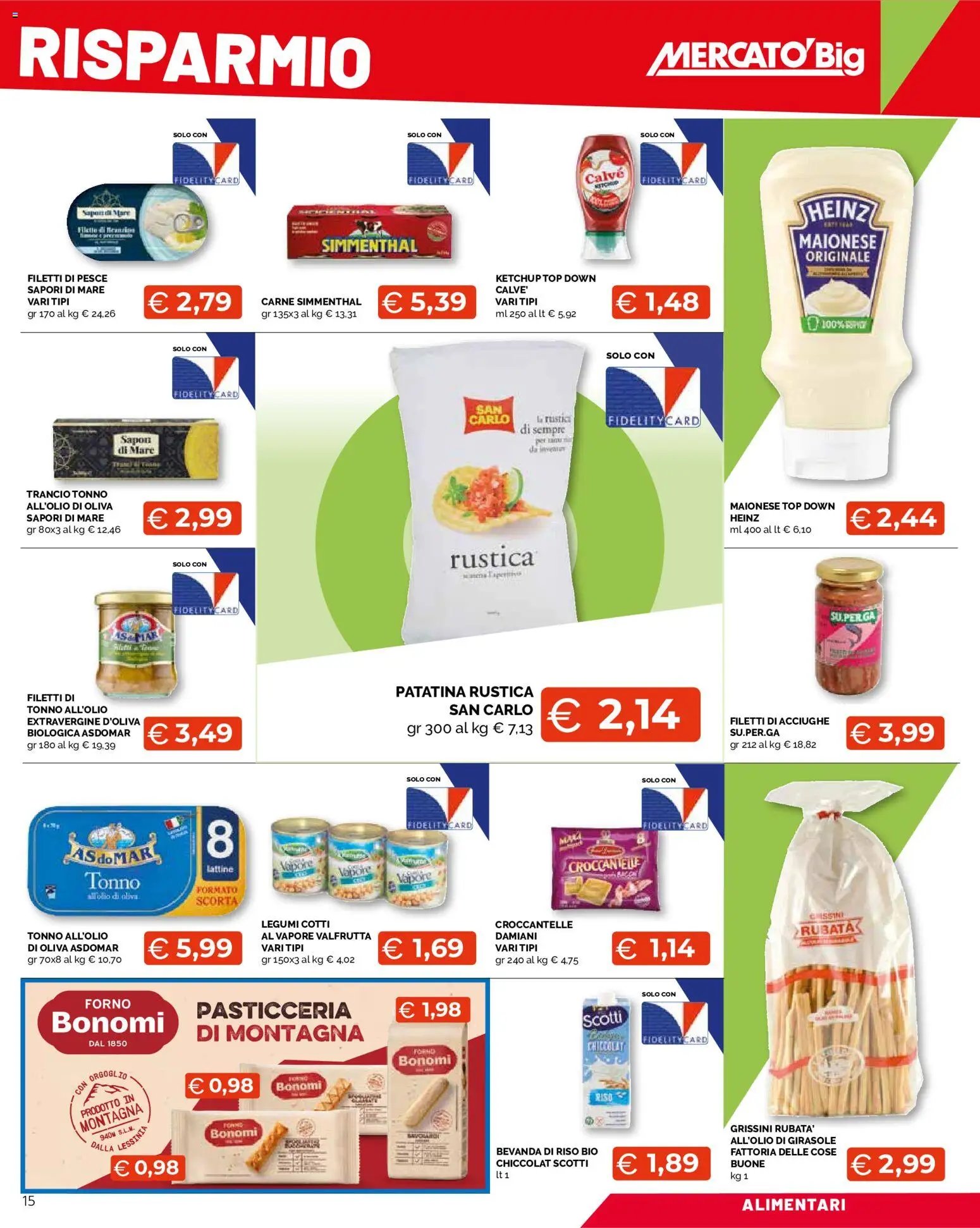 Mercatò volantino Big