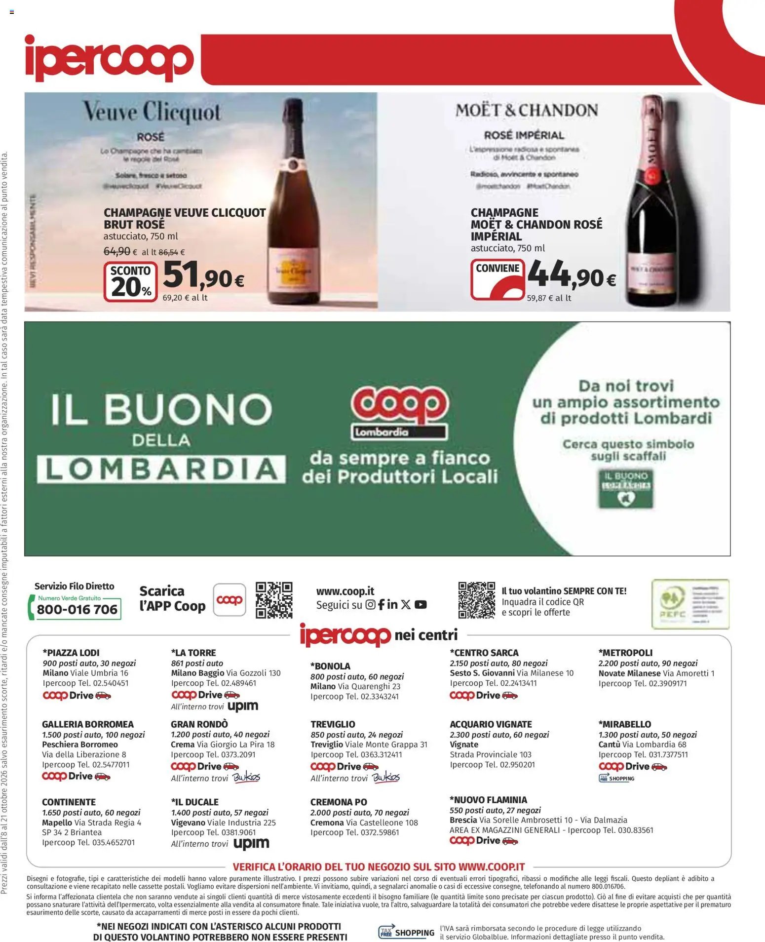 Ipercoop volantino Viaggio Nel Gusto