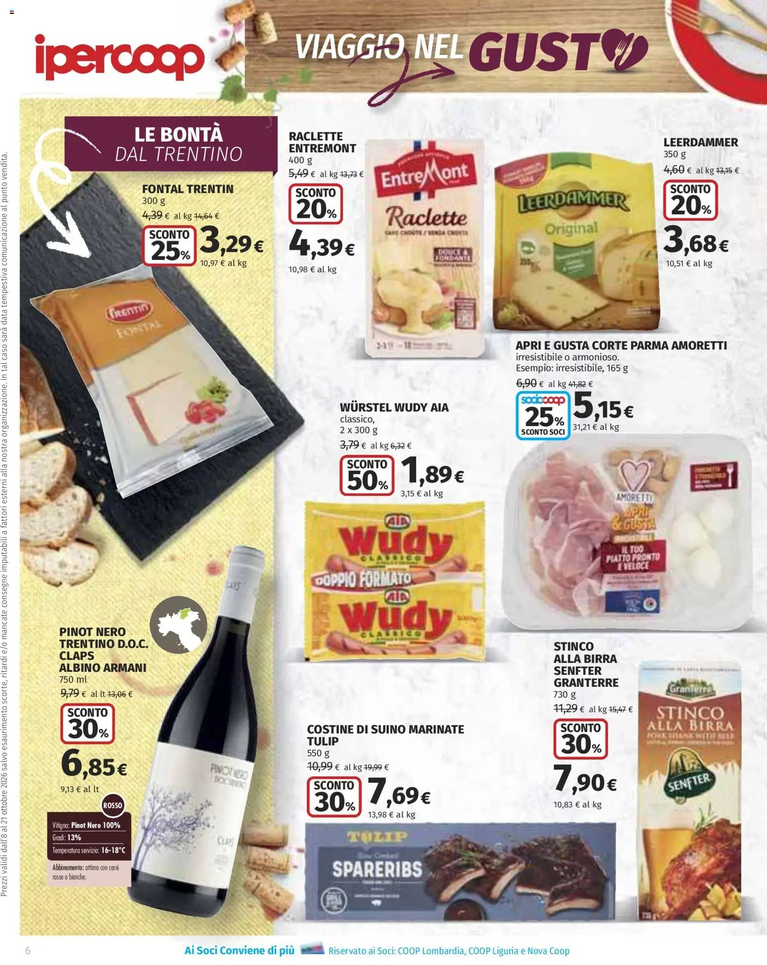 Ipercoop volantino Viaggio Nel Gusto