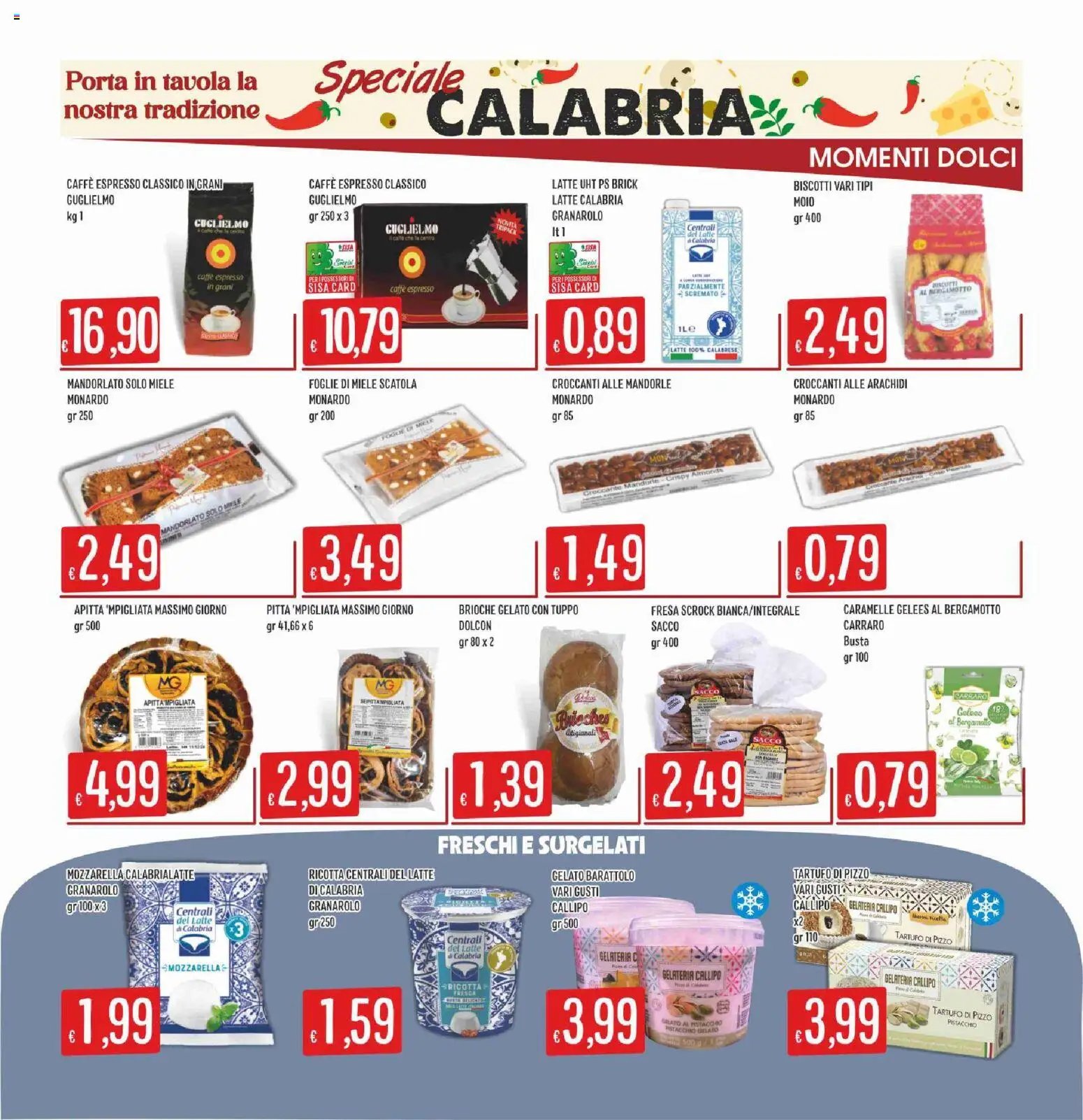 SISA volantino Calabria