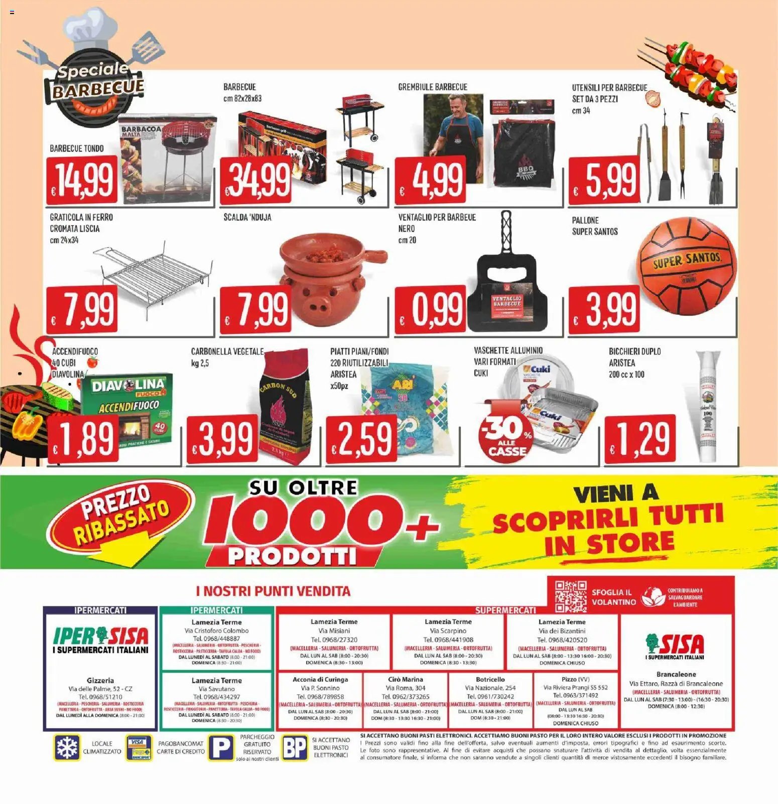 SISA volantino Calabria