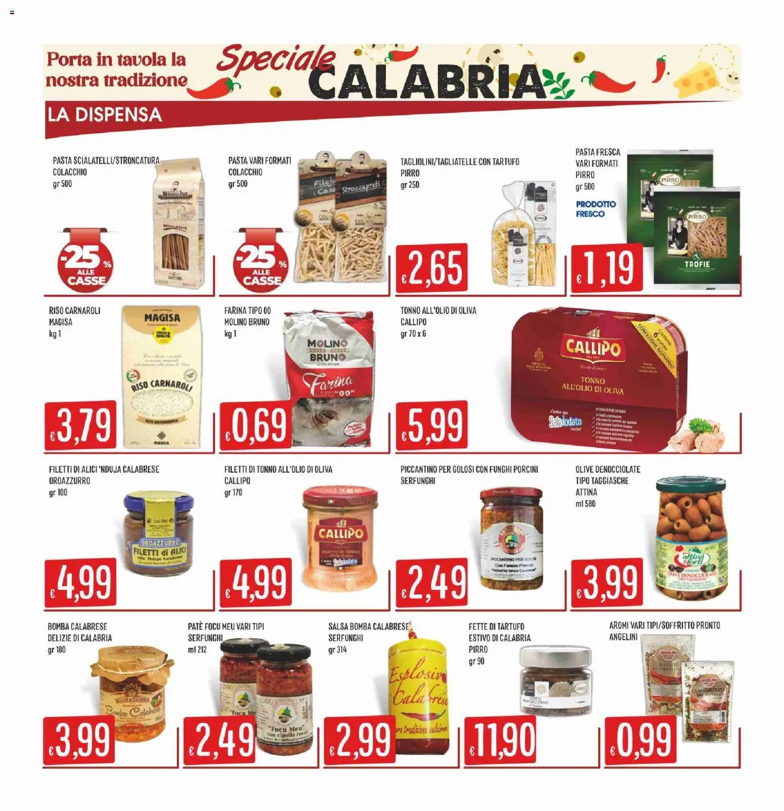 SISA volantino Calabria