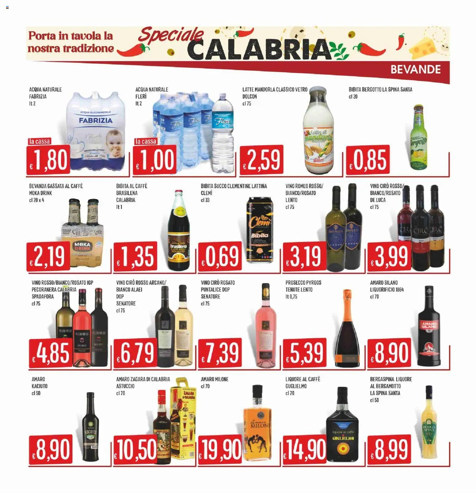SISA volantino Calabria