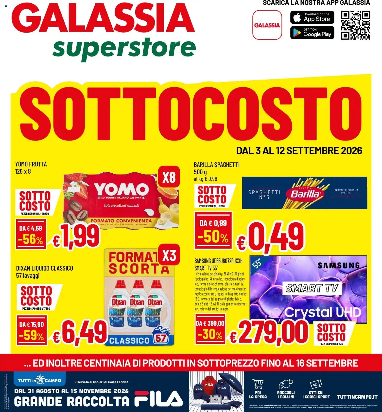 Galassia volantino Superstore