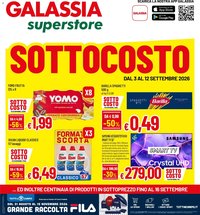 Galassia volantino Superstore