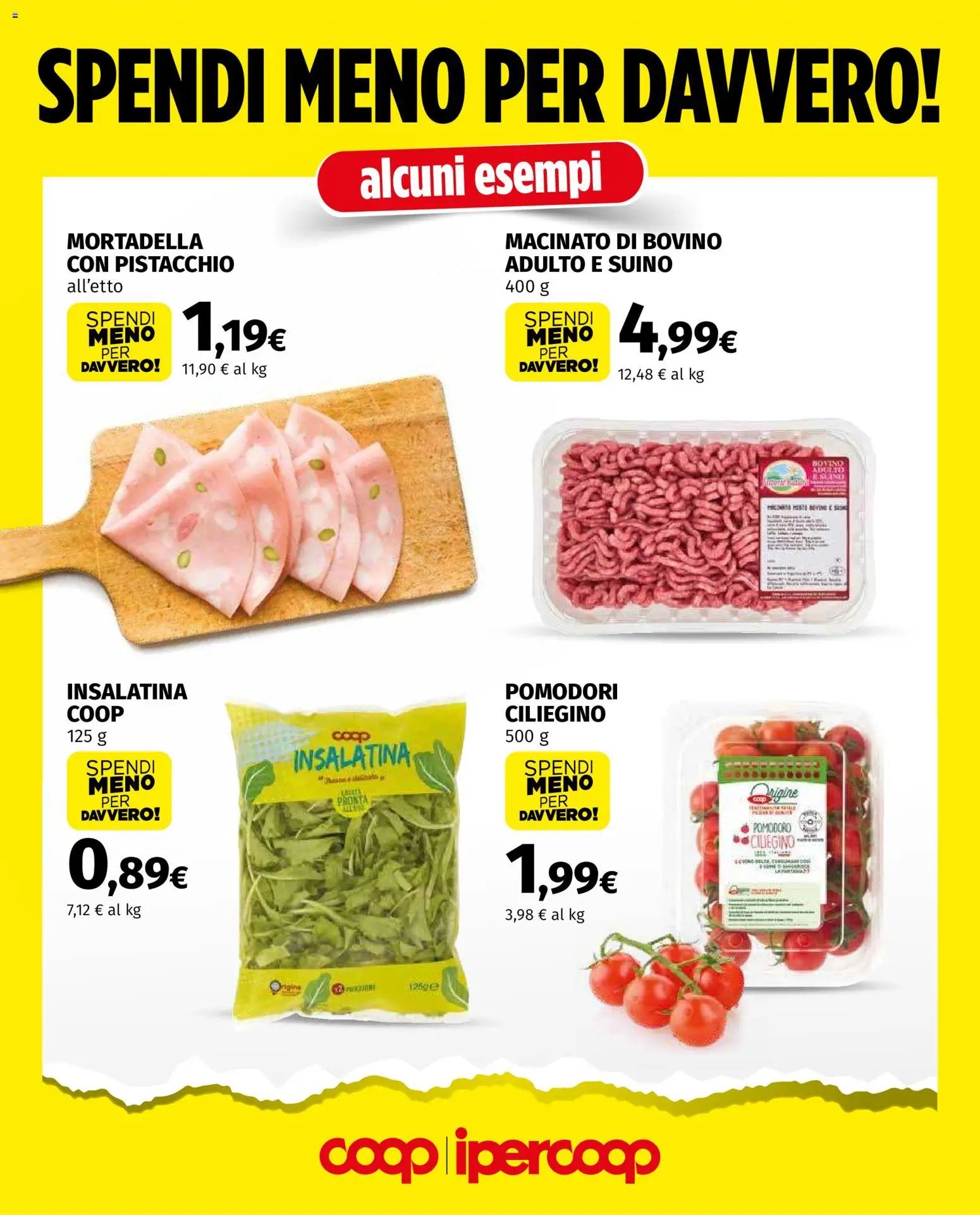 Ipercoop volantino Spendi Meno