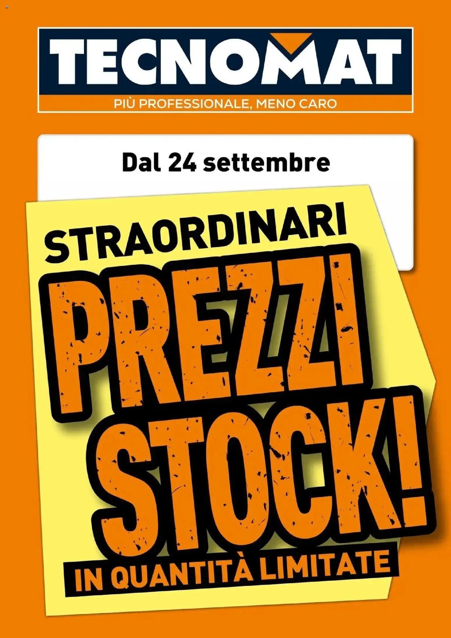 TECNOMAT - Straordinari prezzi stock!