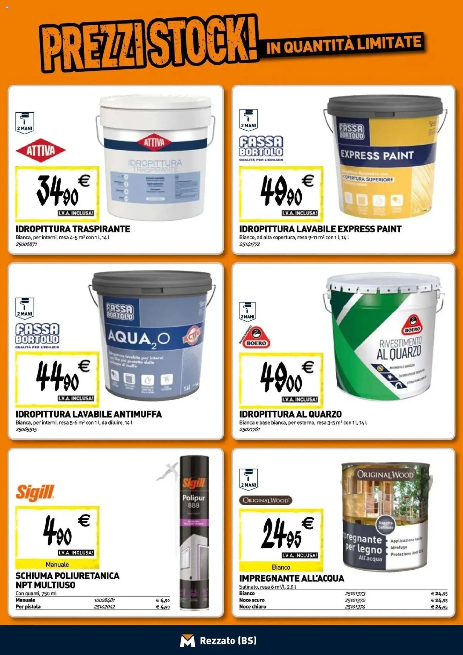 TECNOMAT - Straordinari prezzi stock!
