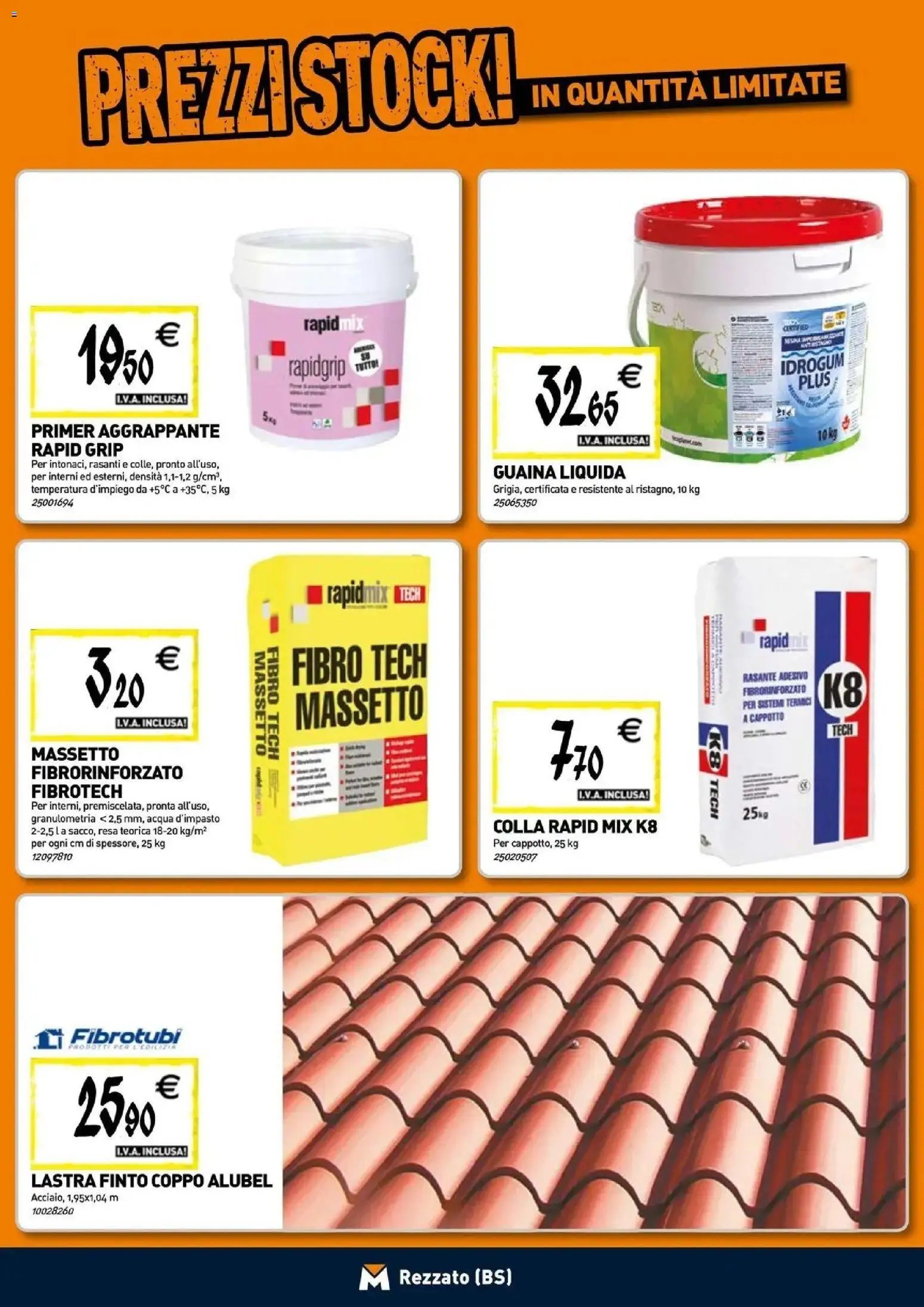 TECNOMAT - Straordinari prezzi stock!