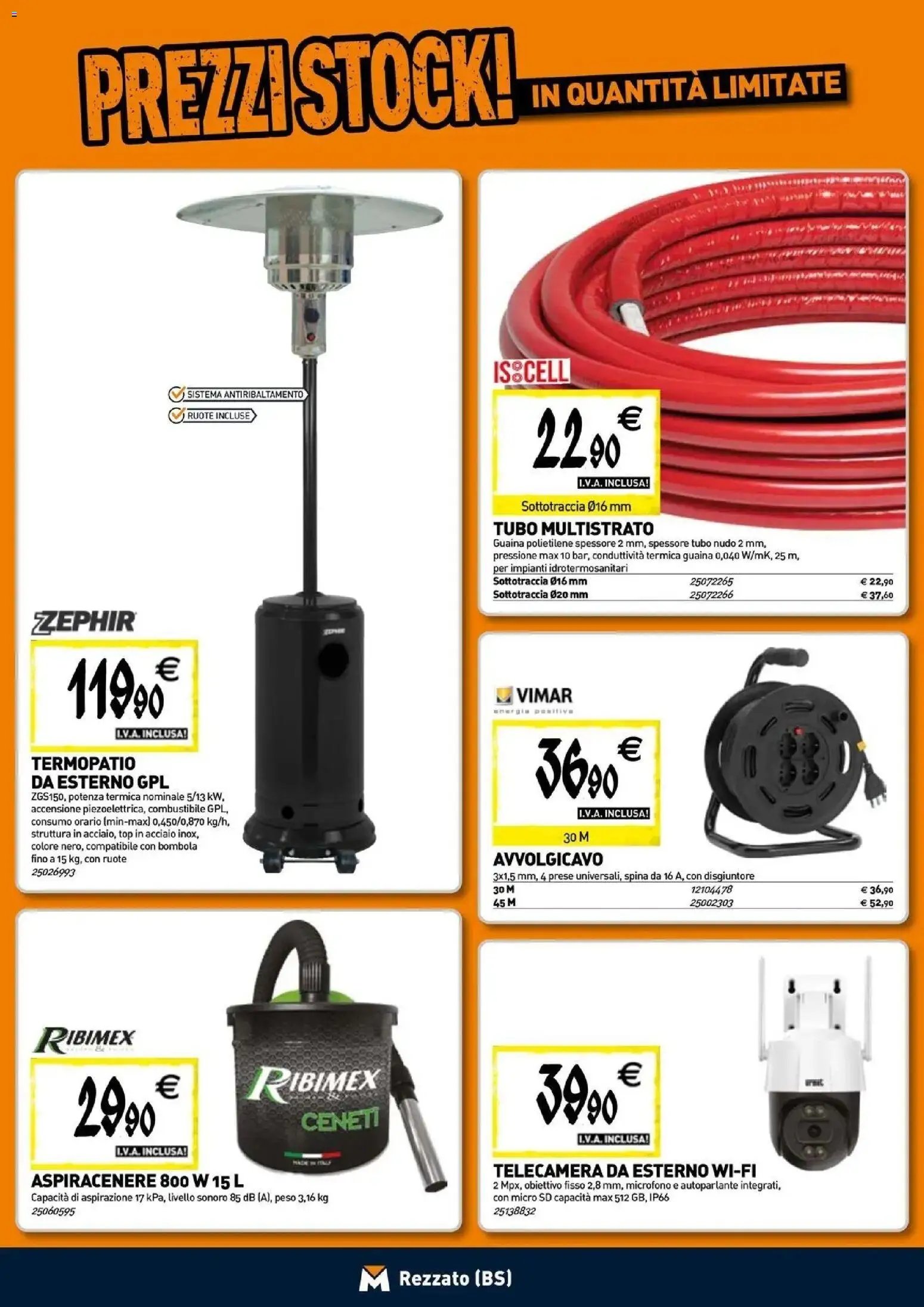 TECNOMAT - Straordinari prezzi stock!