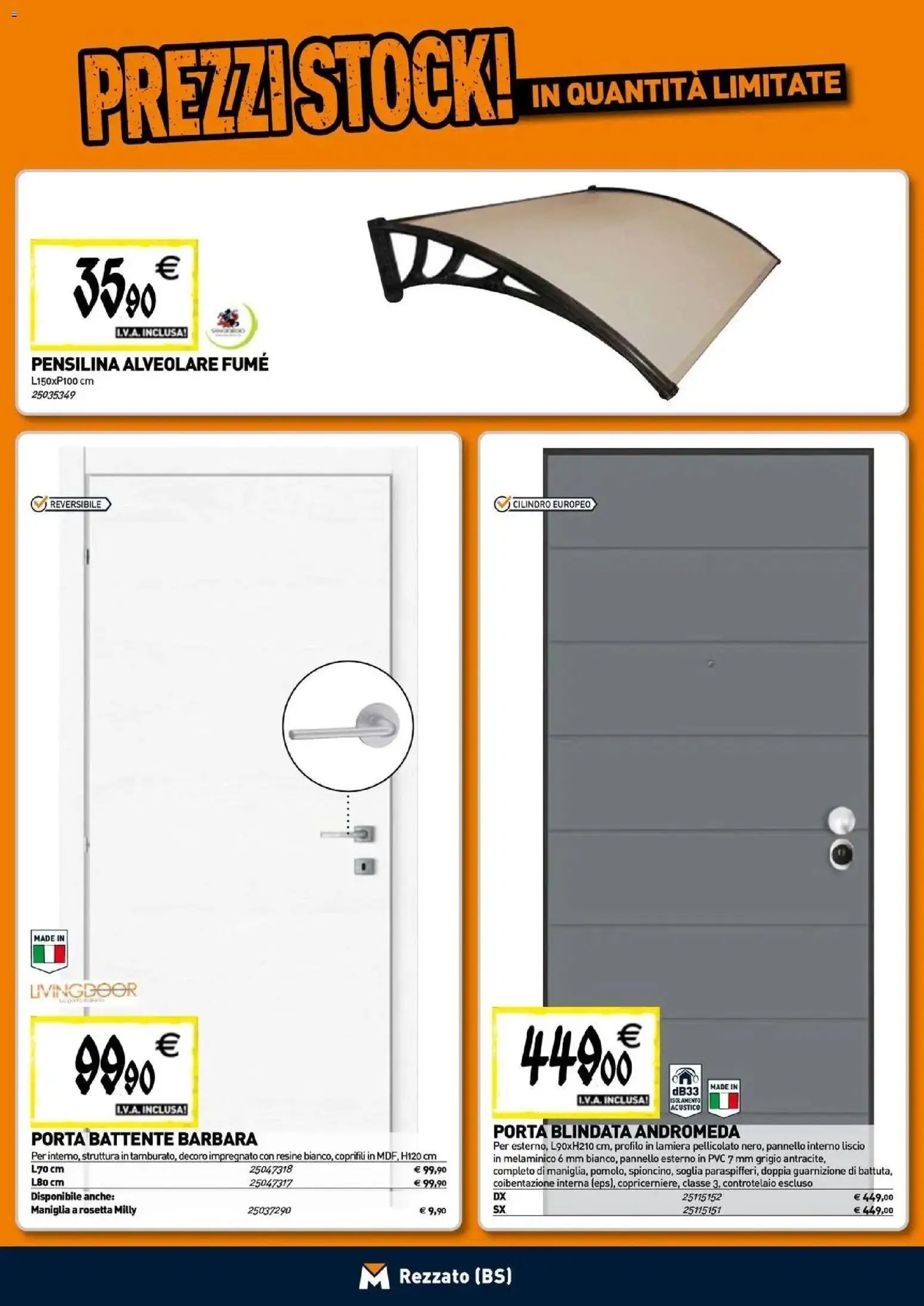 TECNOMAT - Straordinari prezzi stock!