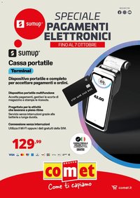 Comet volantino Pagamenti Elettronici