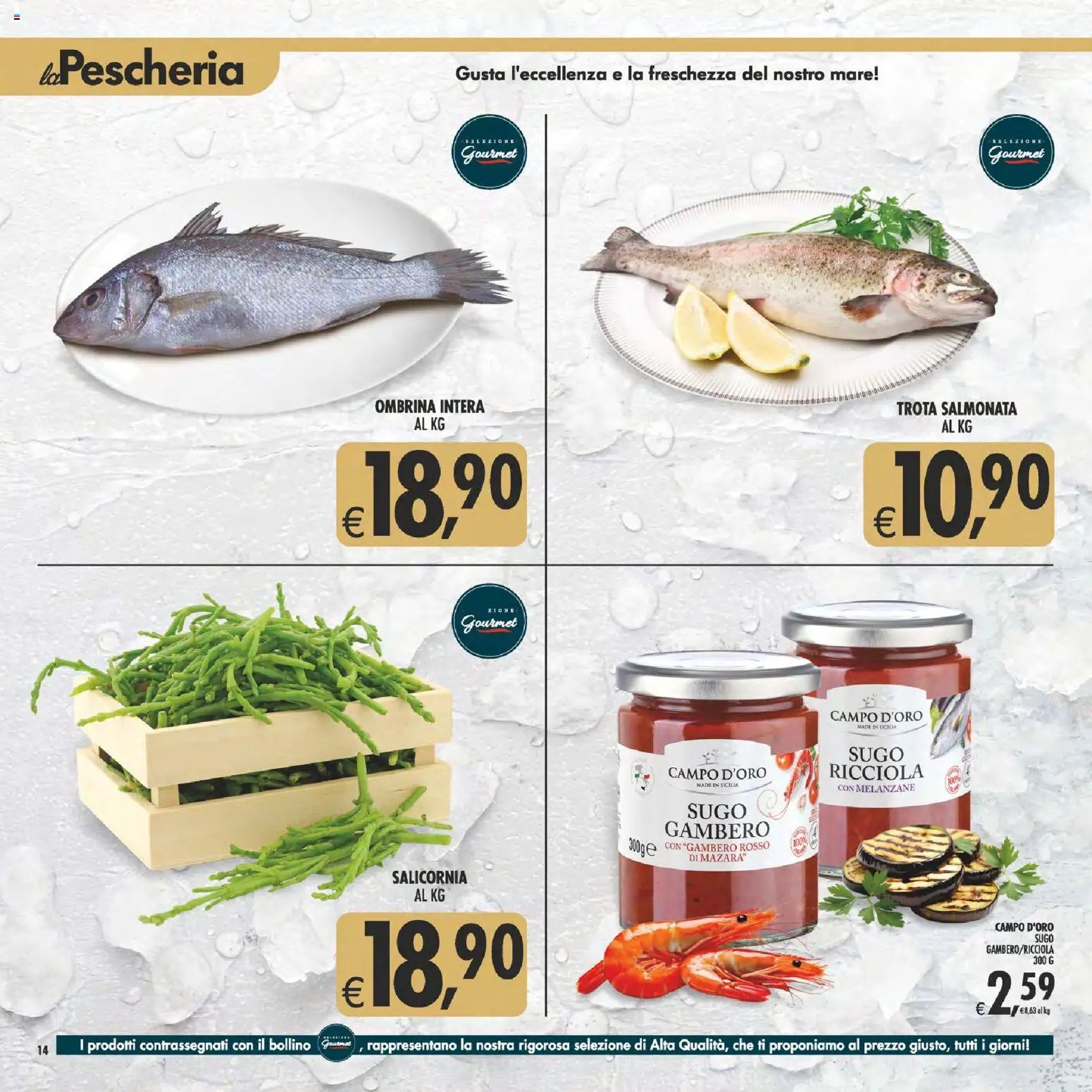 Decò volantino Gourmet Sicilia