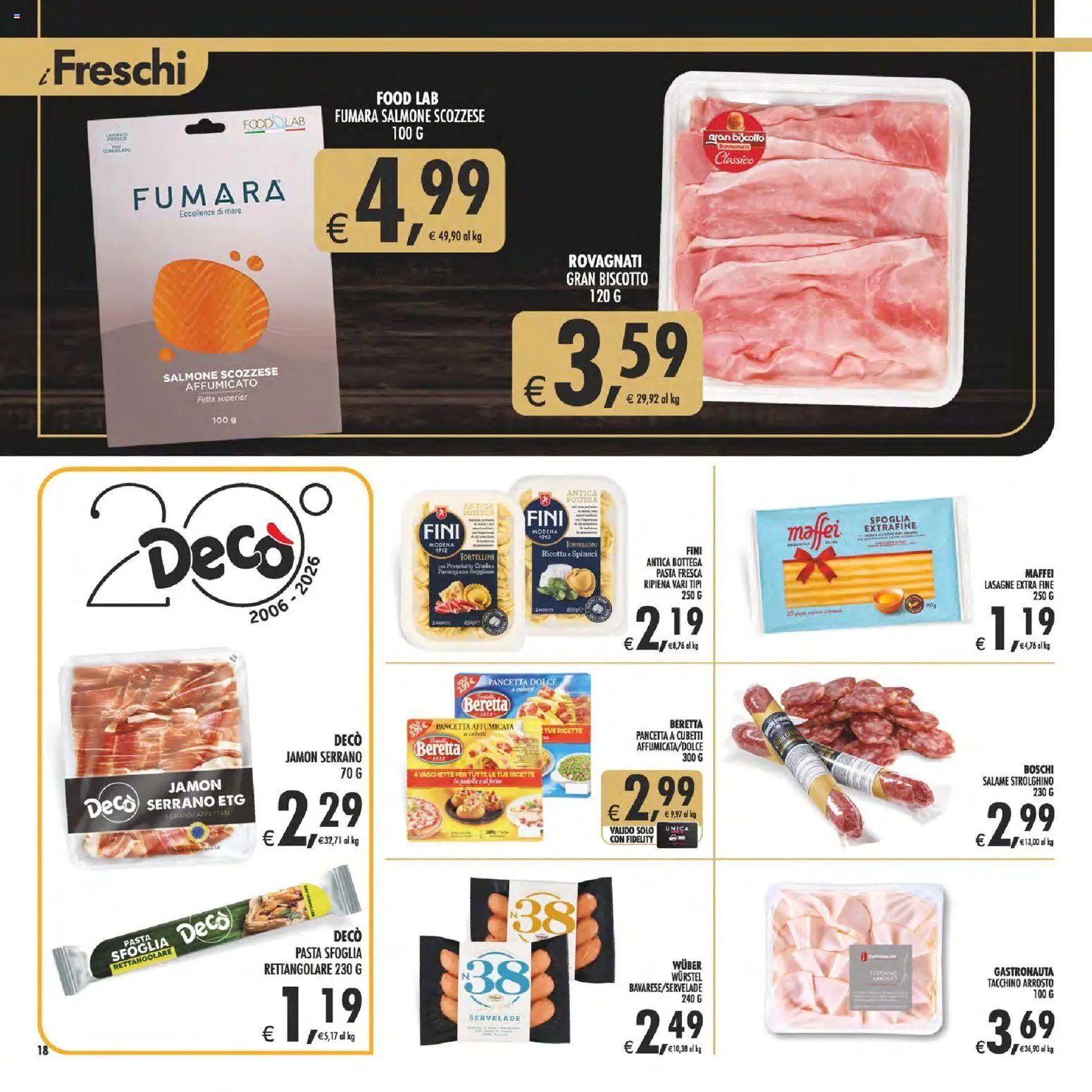 Decò volantino Gourmet Sicilia