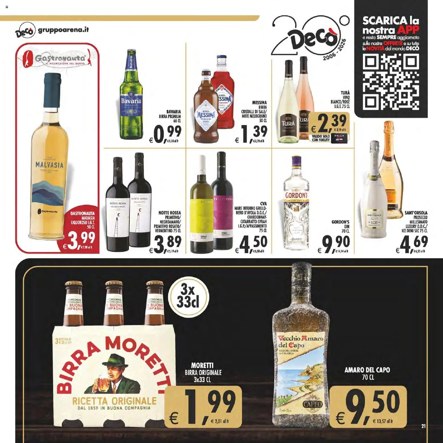 Decò volantino Gourmet Sicilia