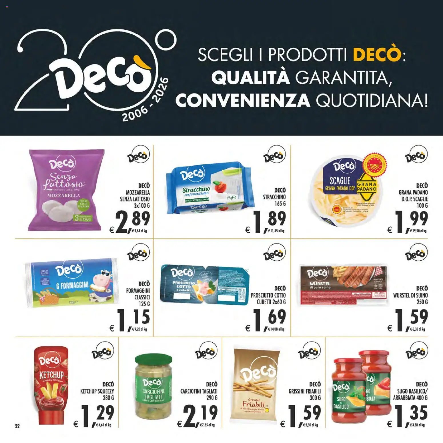 Decò volantino Gourmet Sicilia