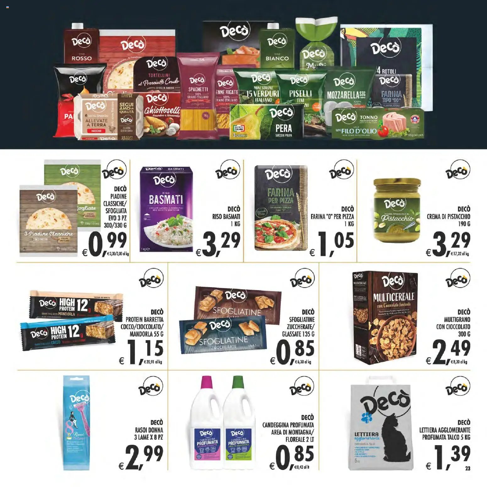 Decò volantino Gourmet Sicilia