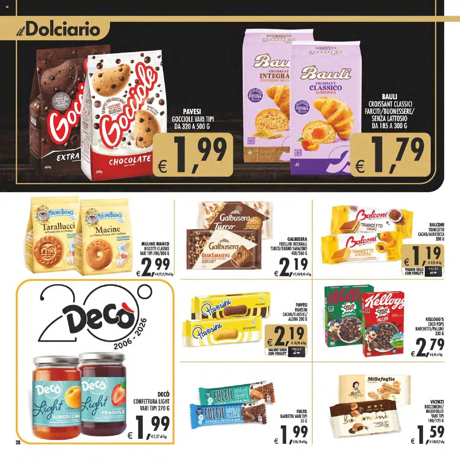 Decò volantino Gourmet Sicilia