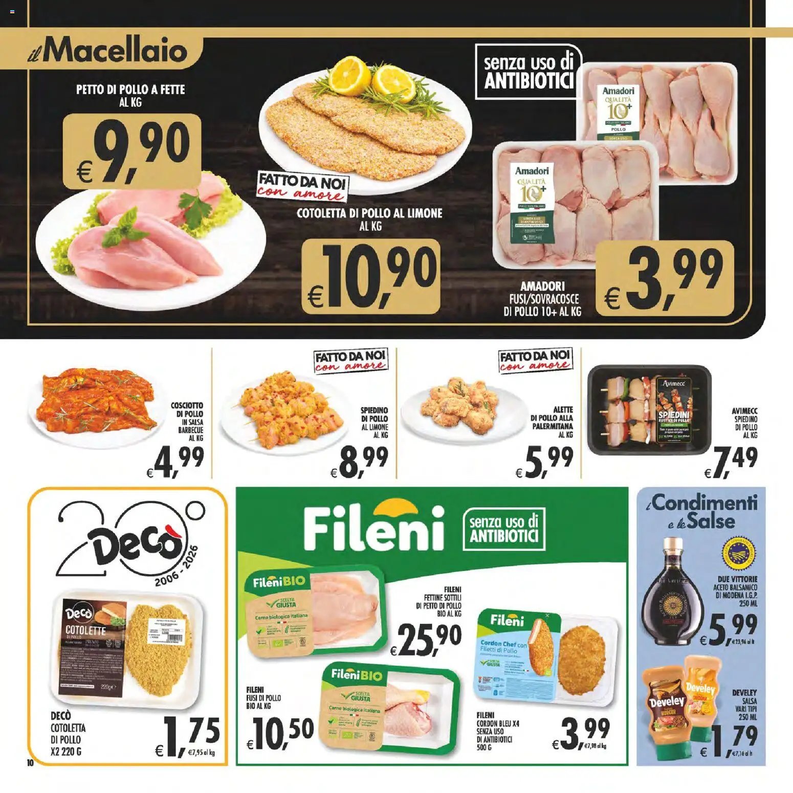 Decò volantino Gourmet Sicilia