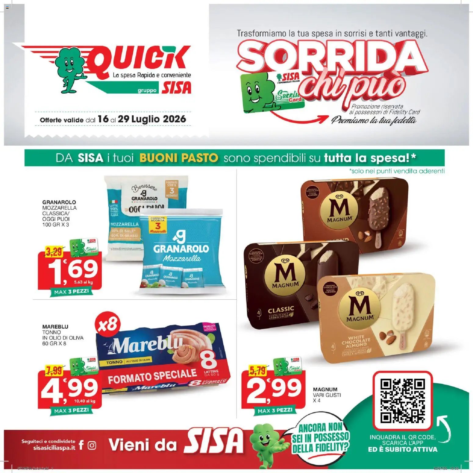 SISA volantino Quick