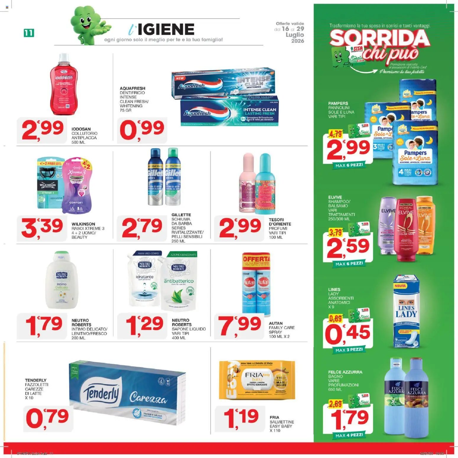 SISA volantino Quick