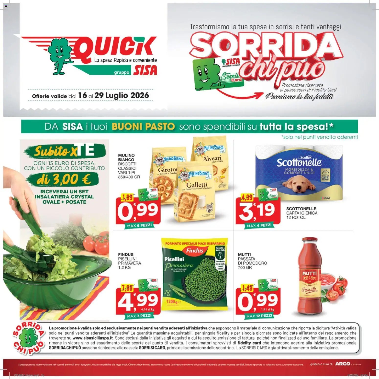 SISA volantino Quick