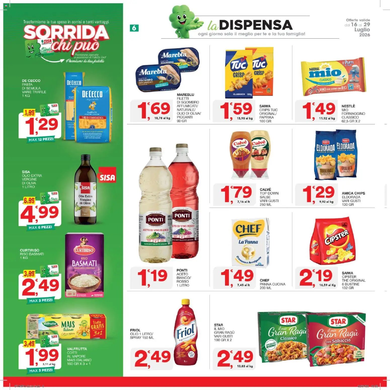 SISA volantino Quick