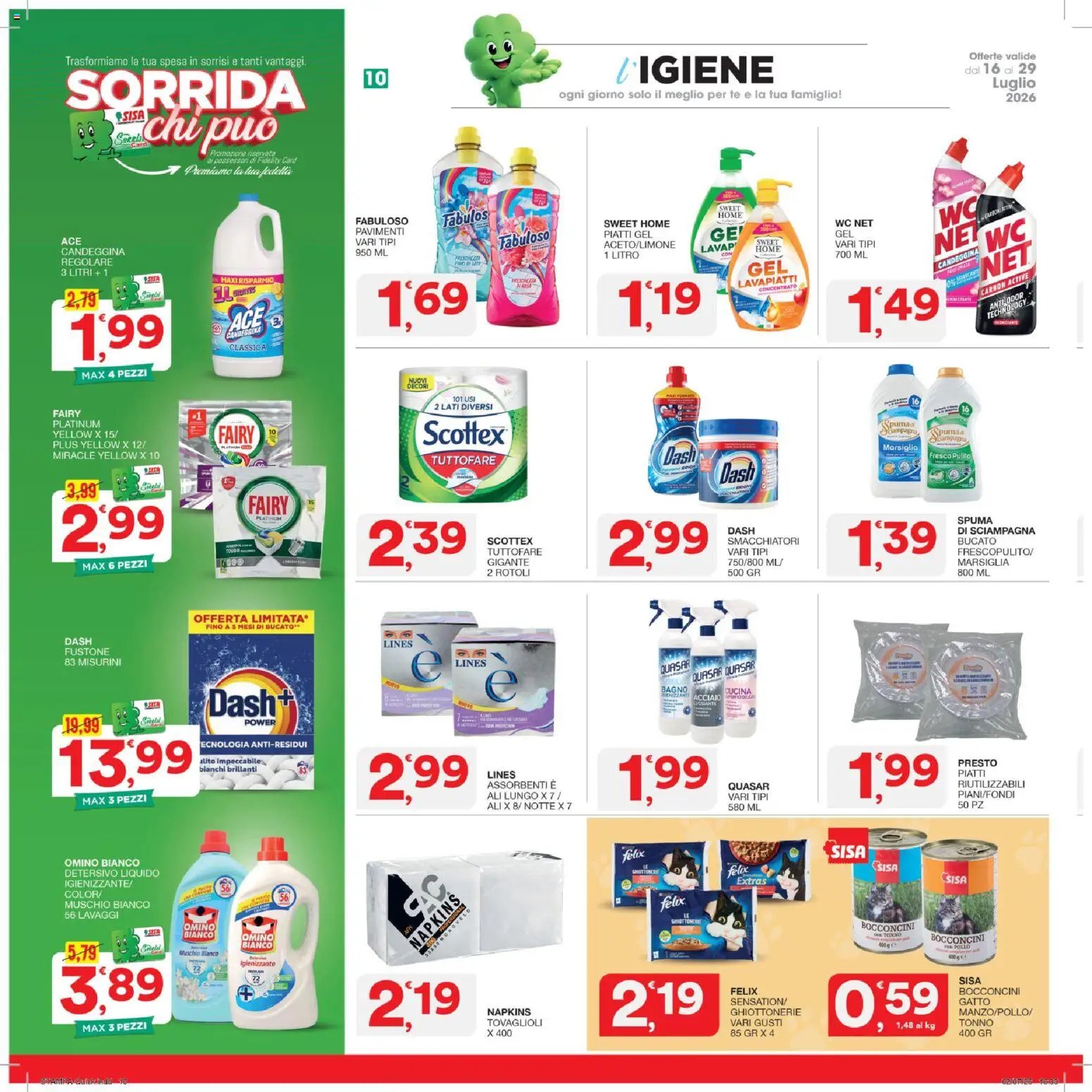 SISA volantino Quick