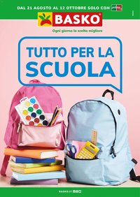Basko volantino Scuola