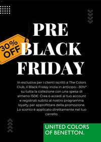 Benetton - Black Friday avviso (2025-11-19 - 2025-11-27)