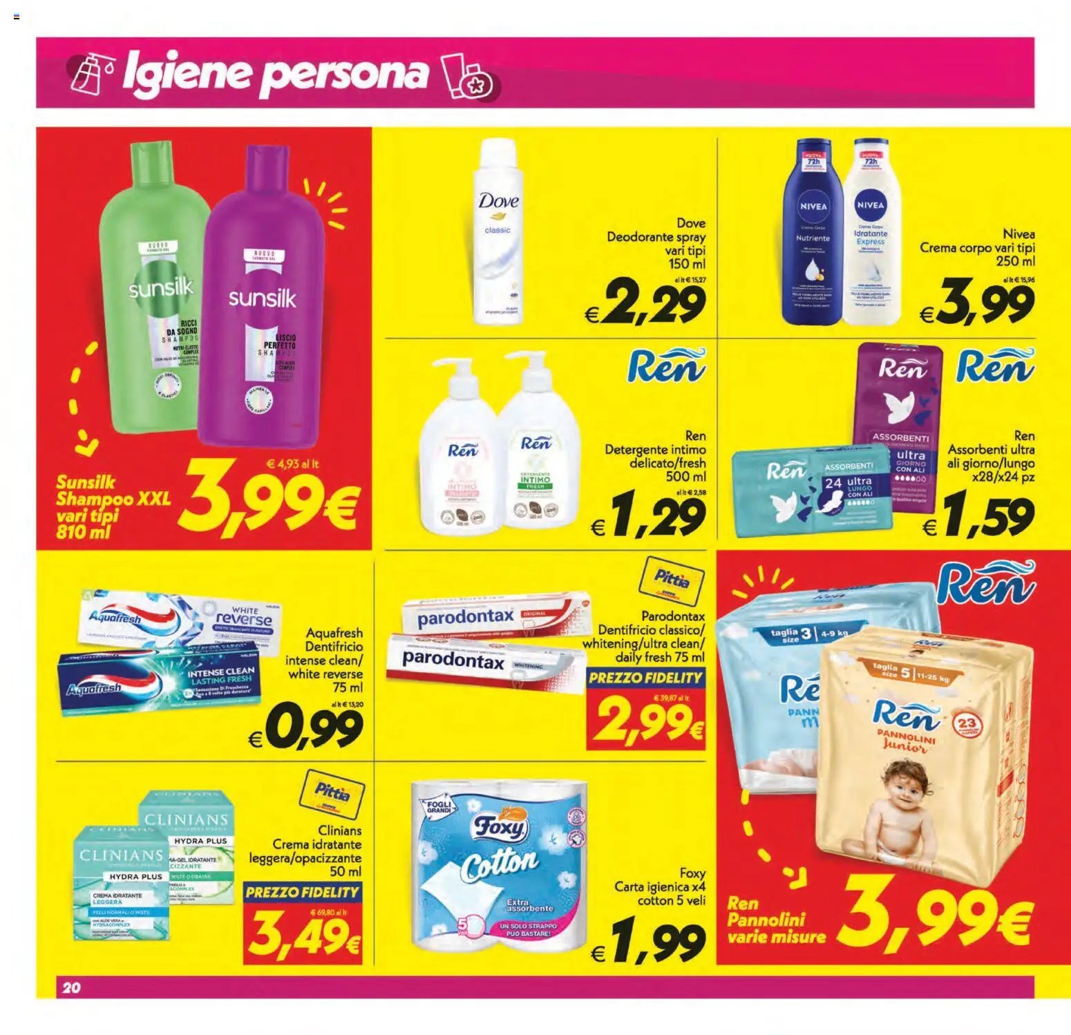 SuperConveniente volantino Messina, Siracusa, Palermo