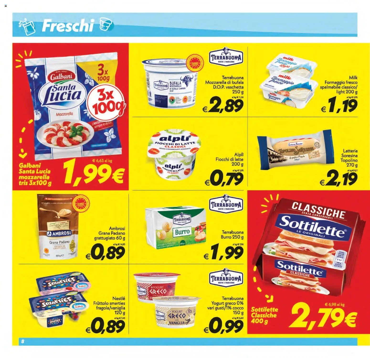 SuperConveniente volantino Messina, Siracusa, Palermo