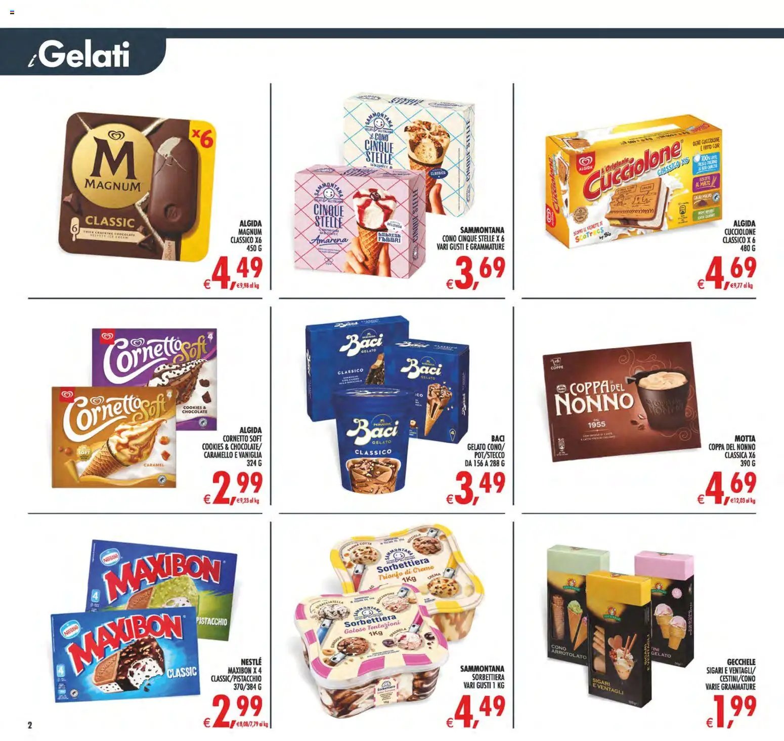 Decò volantino Maxistore, Supermercati Lipari