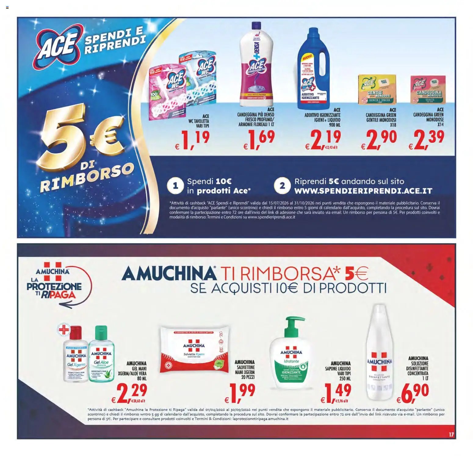 Decò volantino Maxistore, Supermercati Lipari