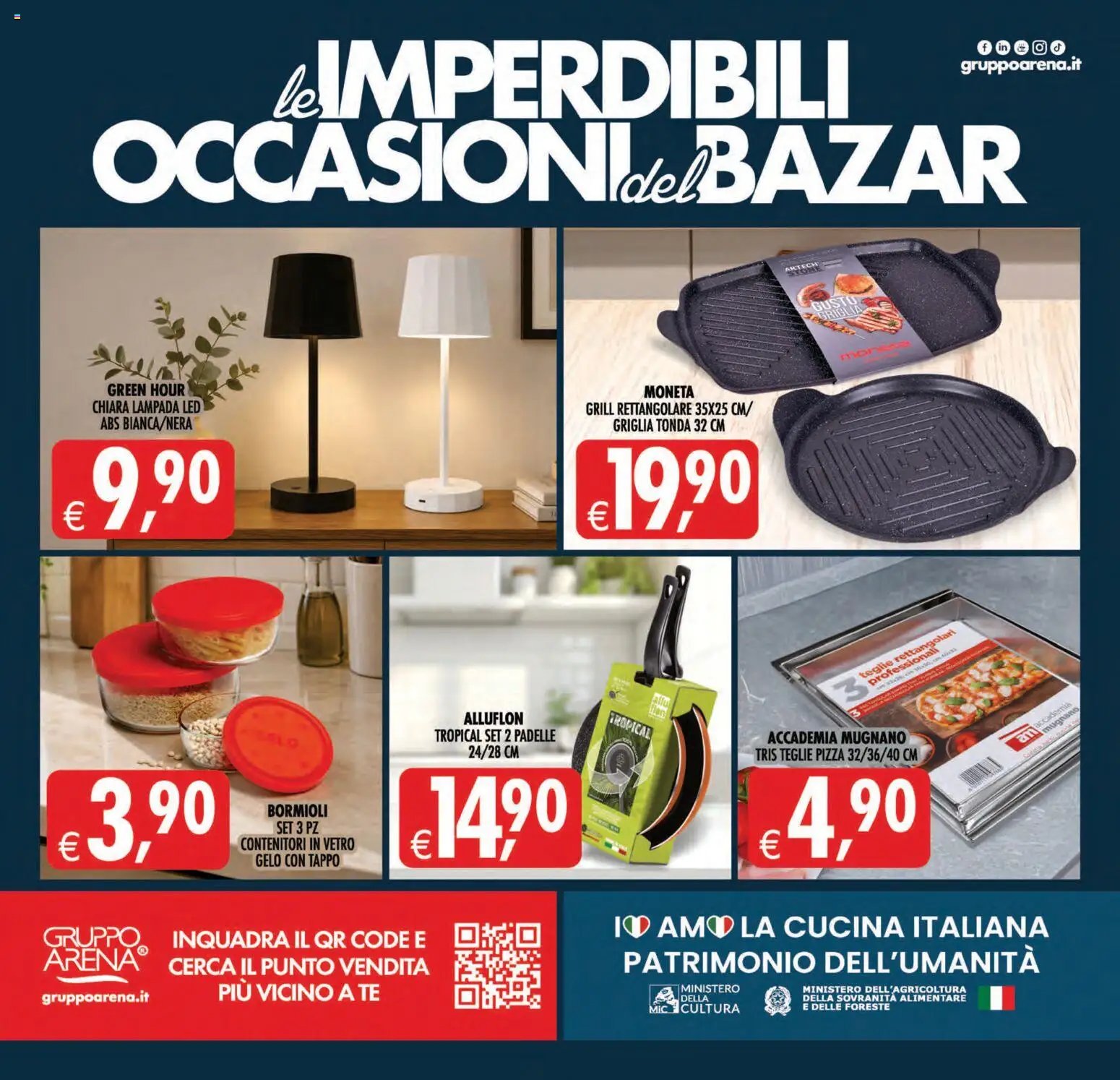 Decò volantino Maxistore, Supermercati Lipari