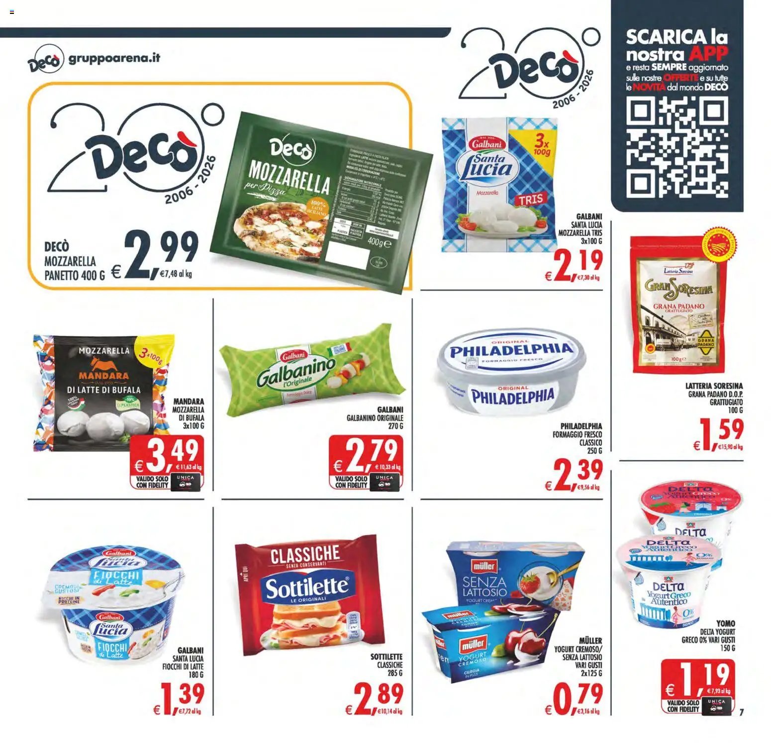Decò volantino Maxistore, Supermercati Lipari
