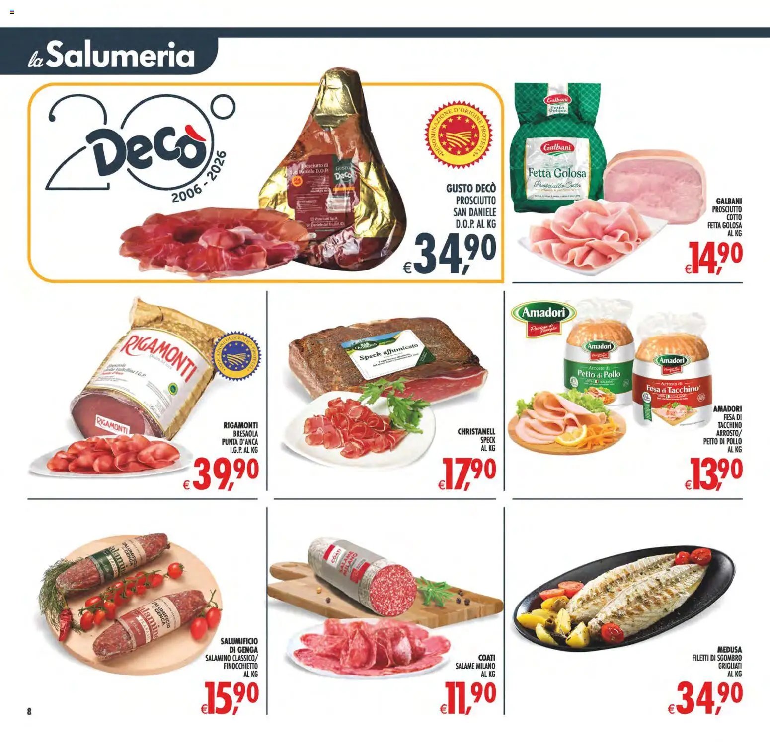 Decò volantino Maxistore, Supermercati Lipari