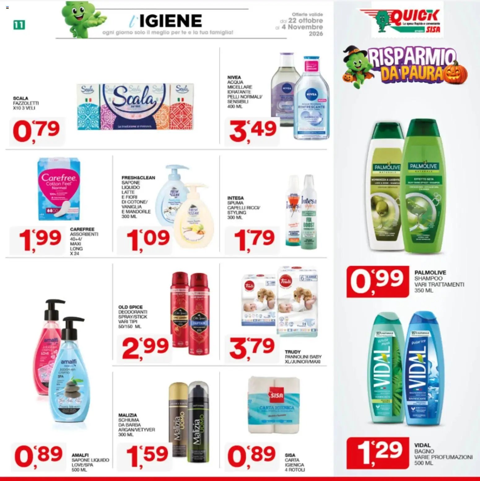 SISA volantino Quick