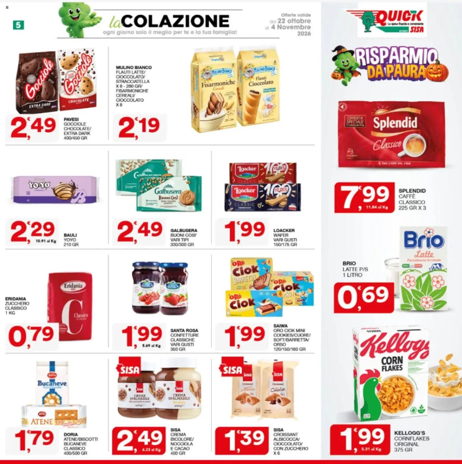 SISA volantino Quick