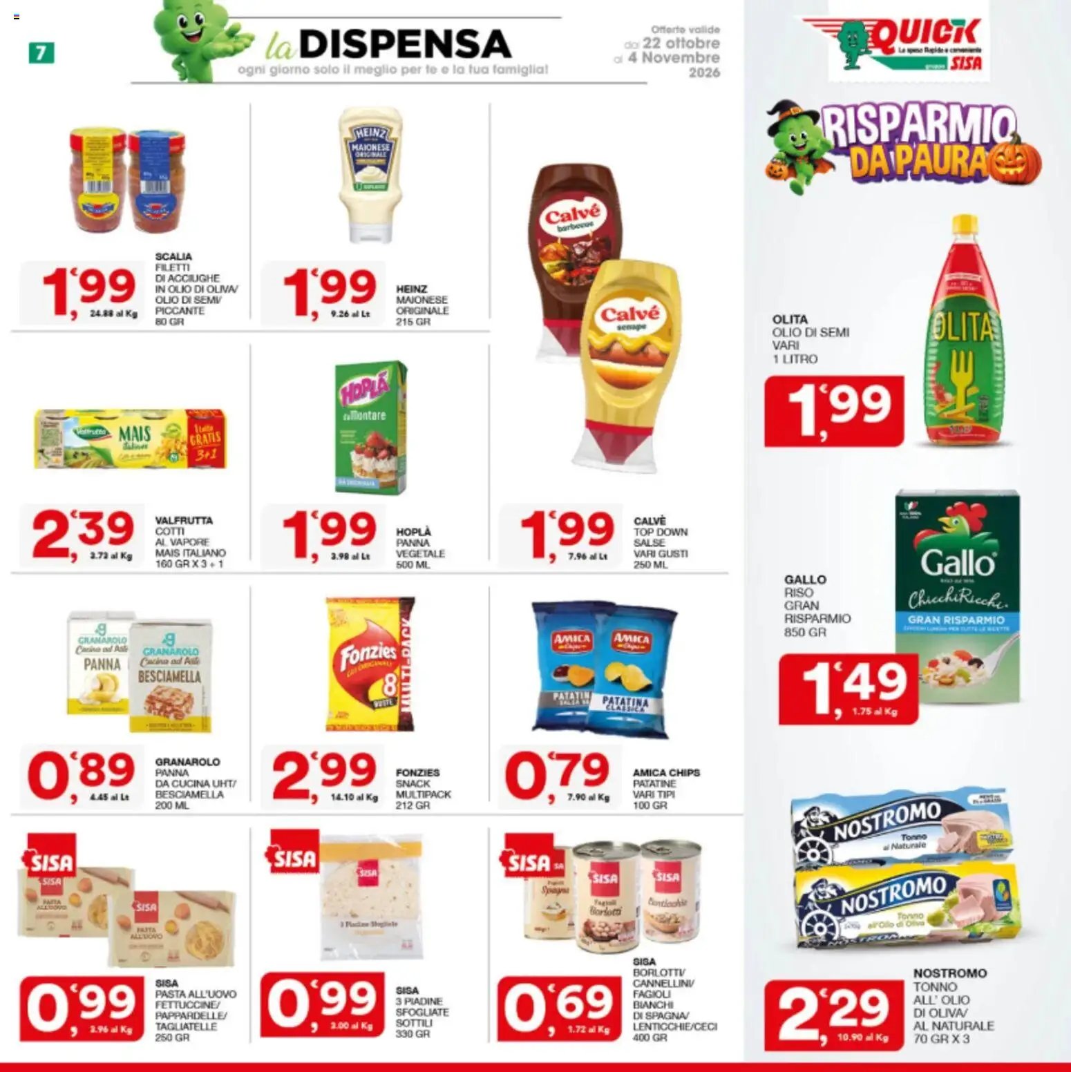 SISA volantino Quick