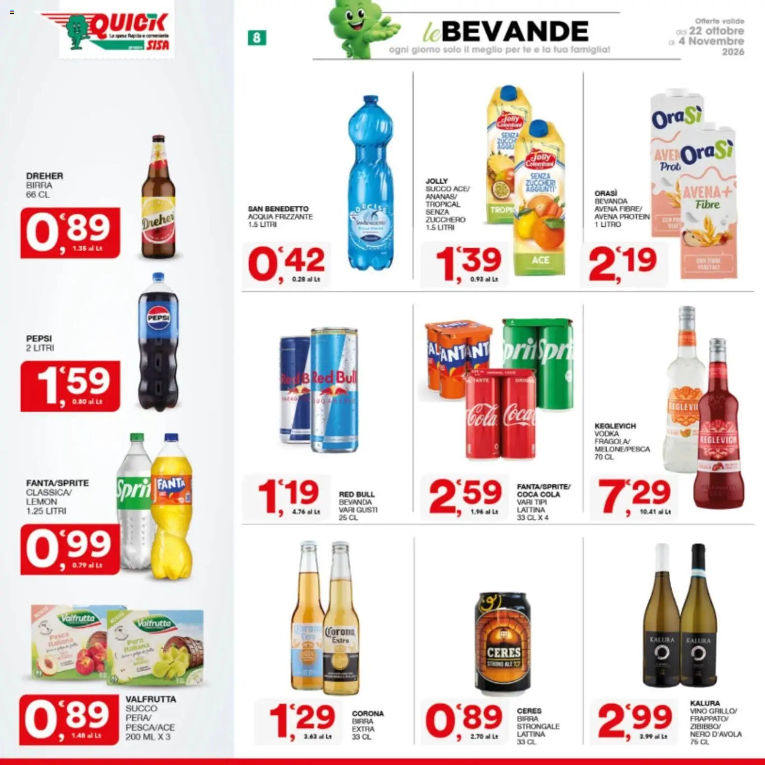 SISA volantino Quick