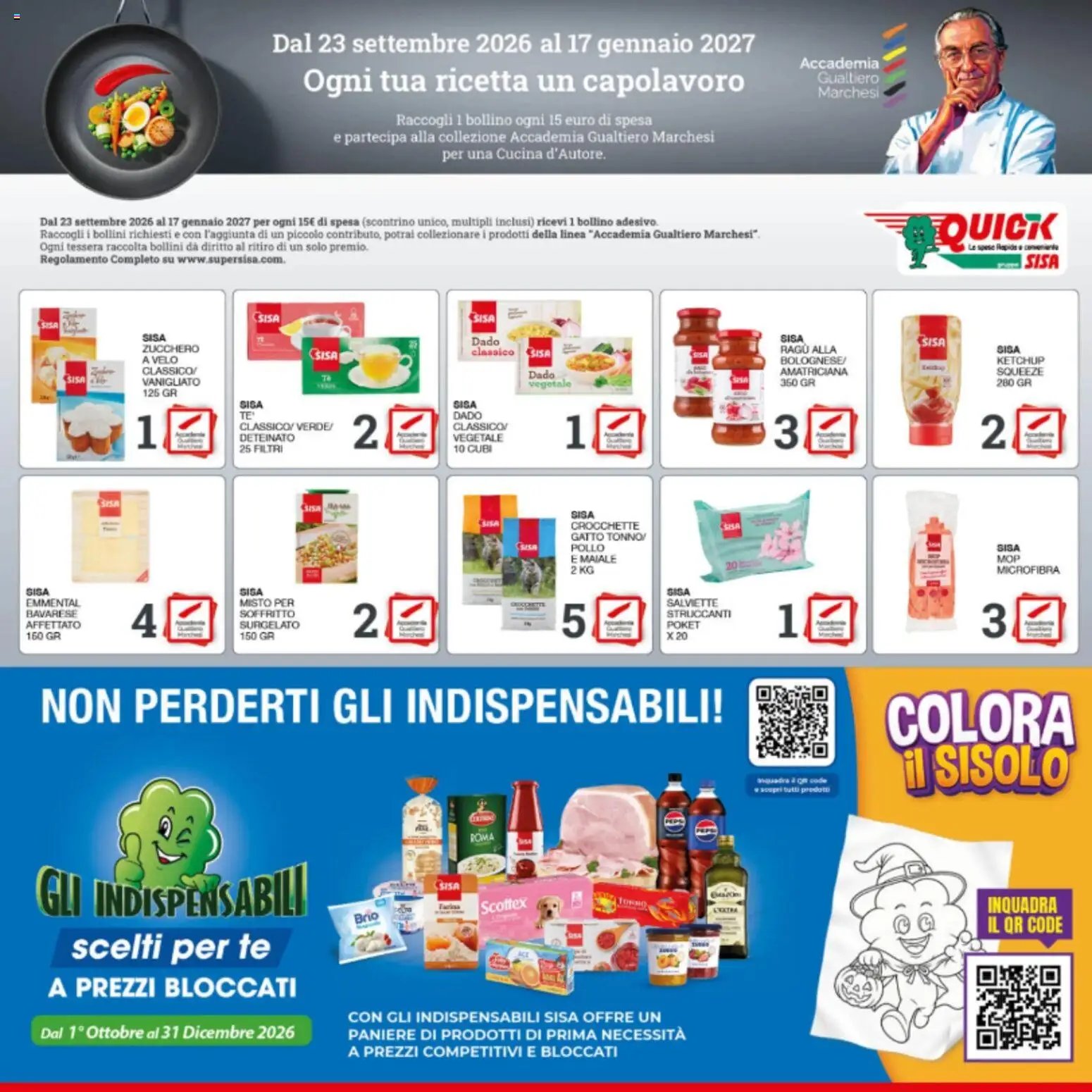 SISA volantino Quick