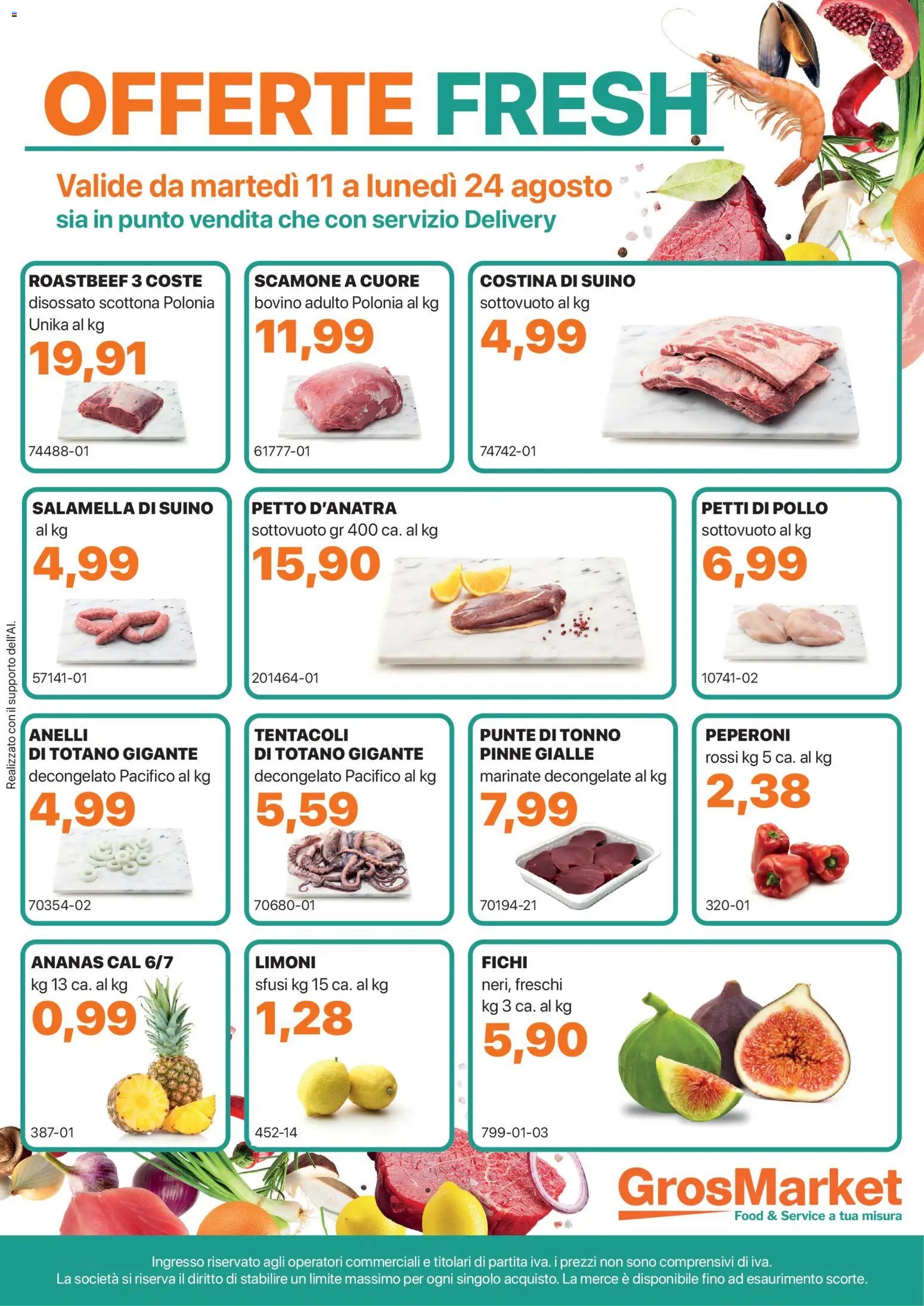 Sogegross volantino Offerte Fresh