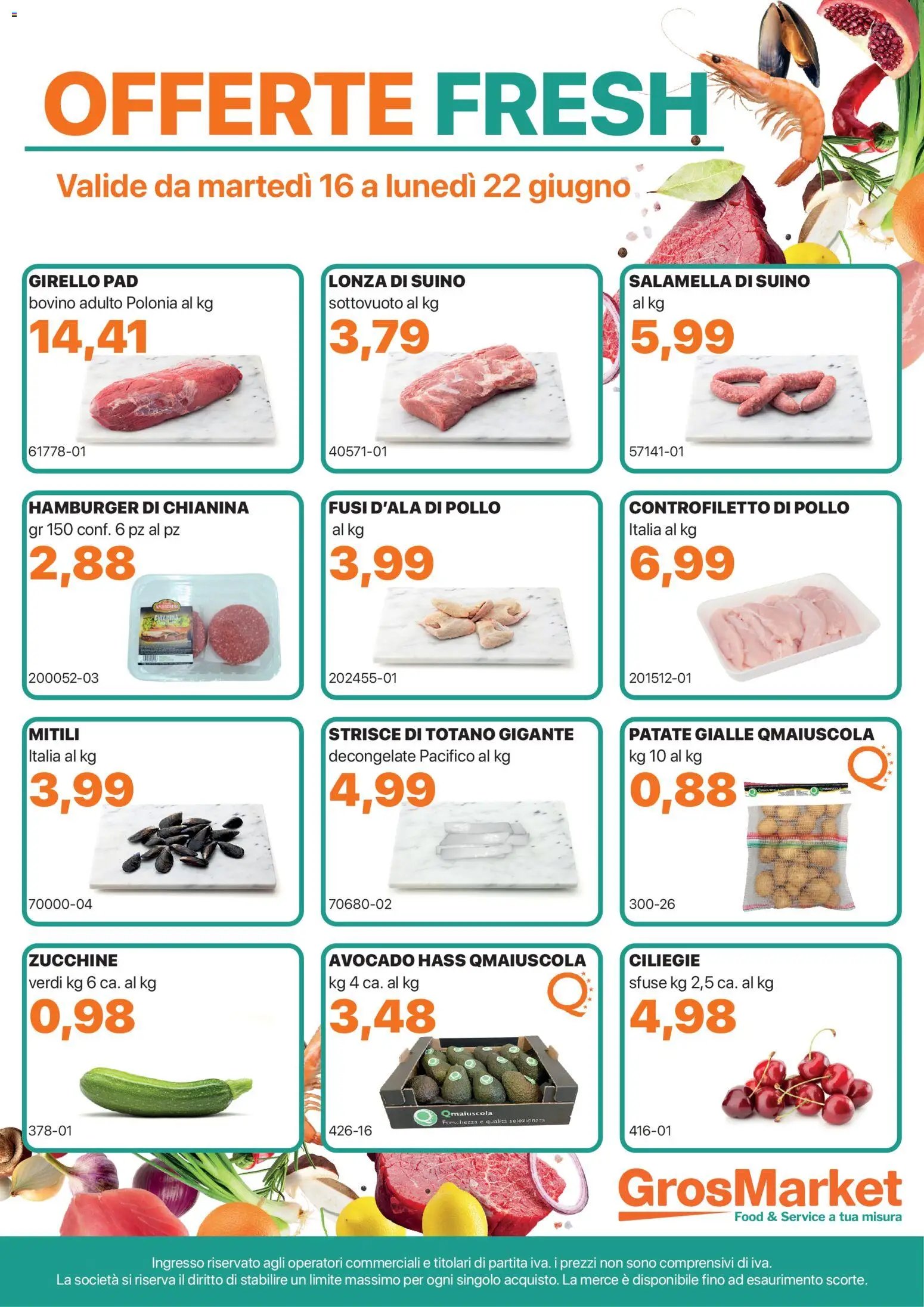 Sogegross volantino Offerte Fresh