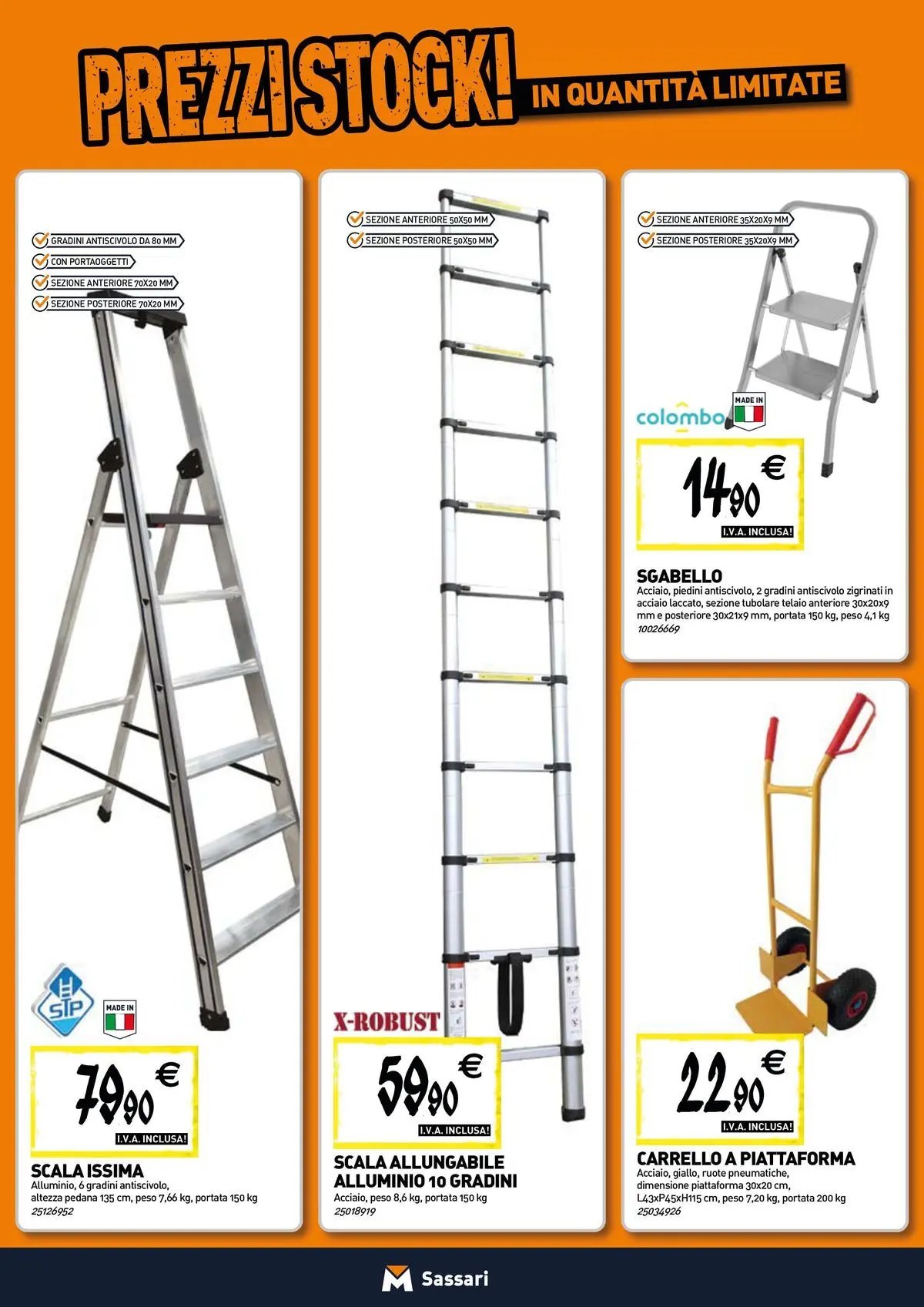 TECNOMAT - Straordinari prezzi stock!