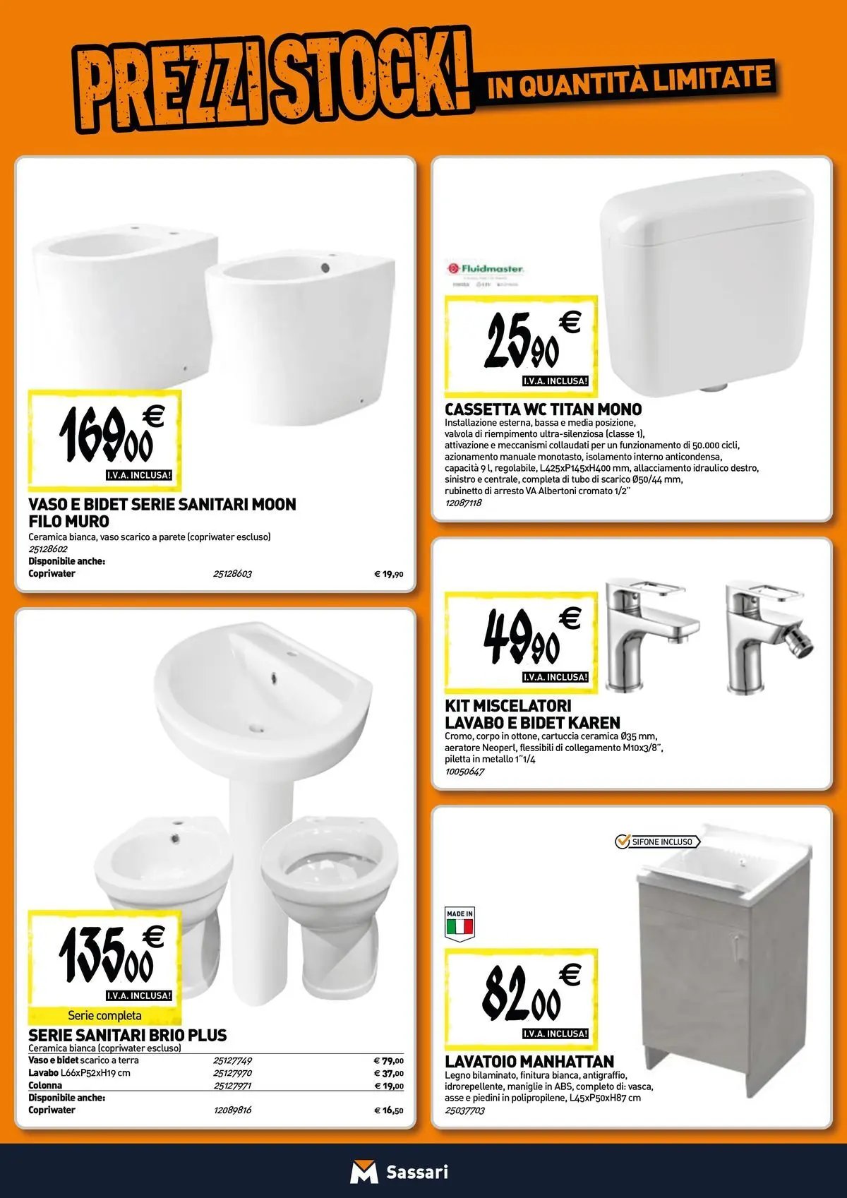TECNOMAT - Straordinari prezzi stock!