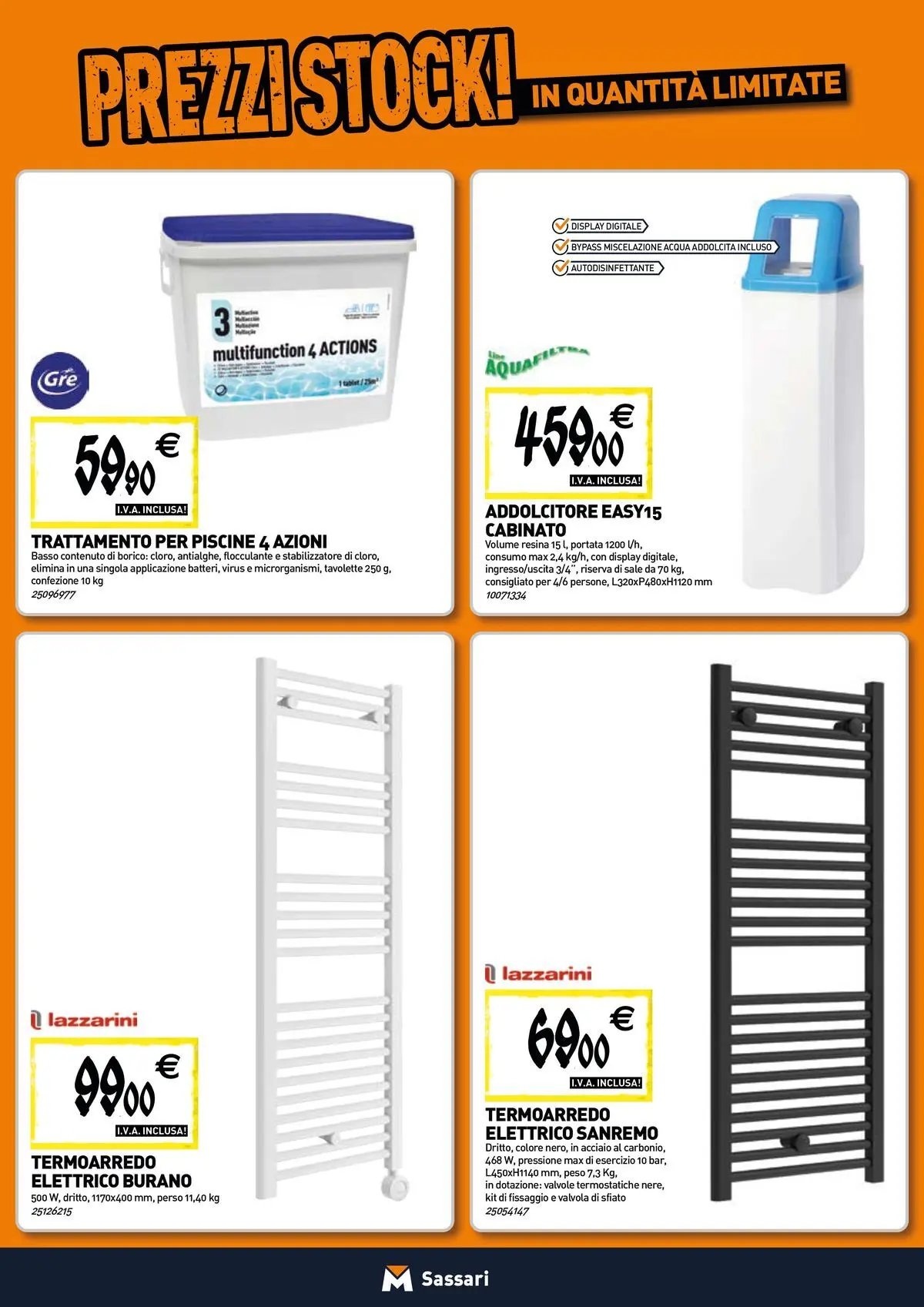 TECNOMAT - Straordinari prezzi stock!