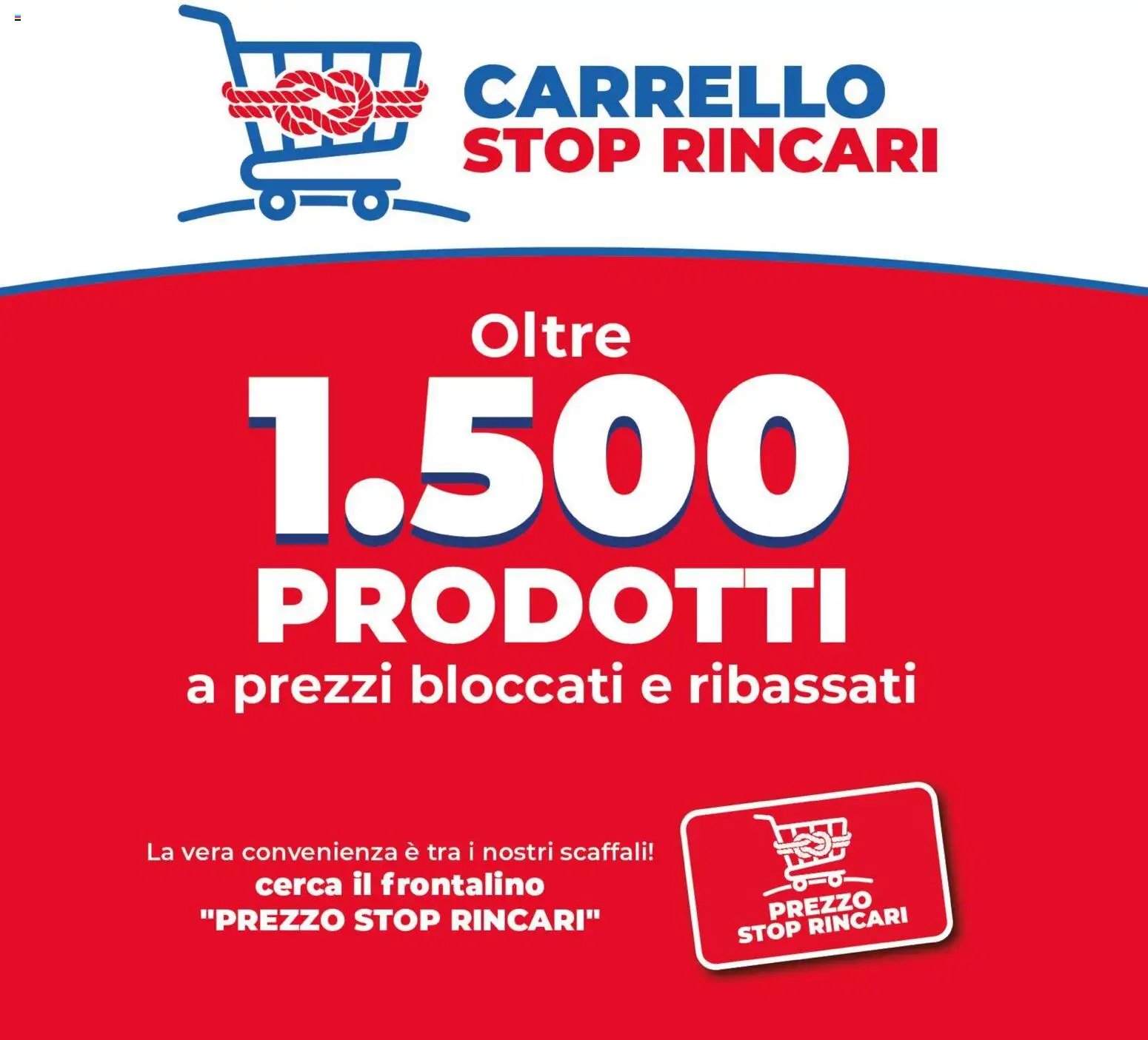 DEM volantino Carrello Stop Rincari