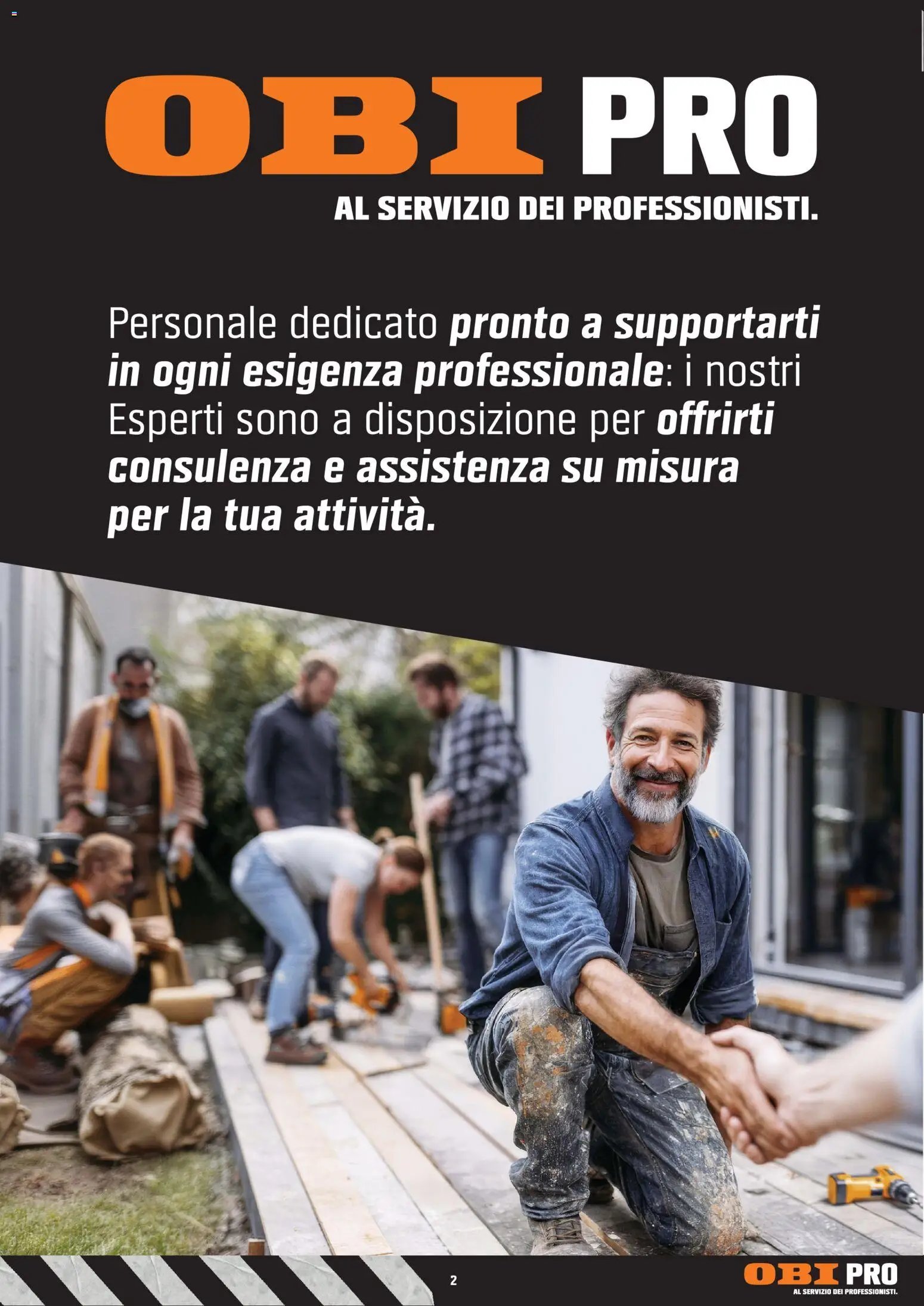 OBI volantino Al Servizio Dei Professionisti